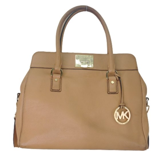 MICHAEL Michael Kors Handbags - Michael Kors Cream Leather Medium Shoulder Bag